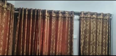 4 pieces curtain for sale height 8ft 0