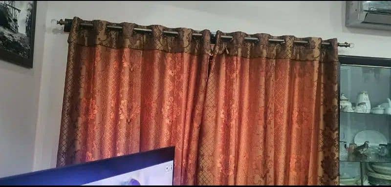 4 pieces curtain for sale height 8ft 1