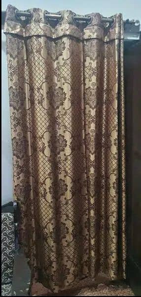 4 pieces curtain for sale height 8ft 2