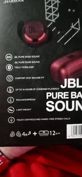JBL by HARMAN wireless Bluetooth headphones 6