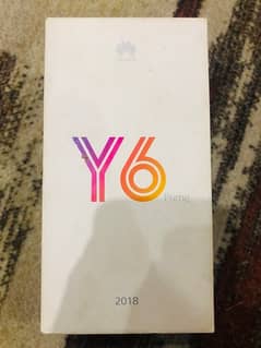 I’m selling Y6 2018 with box