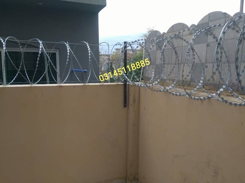 Home Security, Chainlink Fence, Concertina Barbed Wire, Razor Wire 12