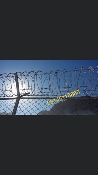 Home Security, Chainlink Fence, Concertina Barbed Wire, Razor Wire 14
