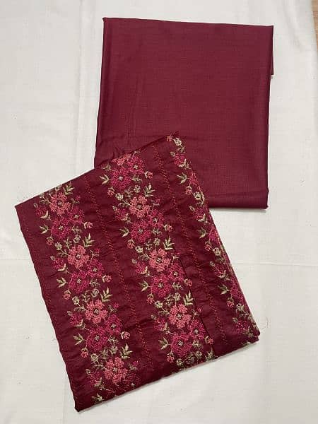 embroided lawn 2pc 14