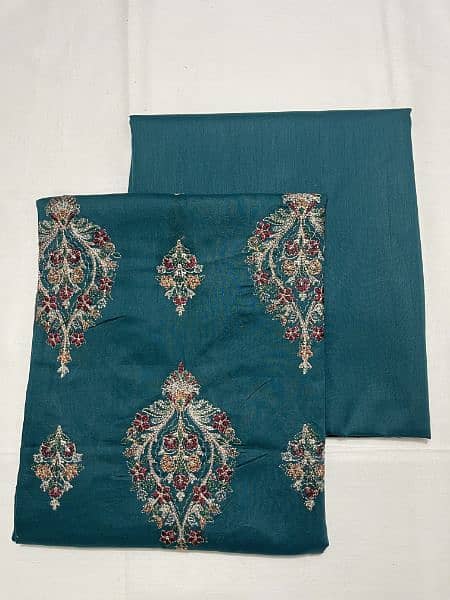 embroided lawn 2pc 16