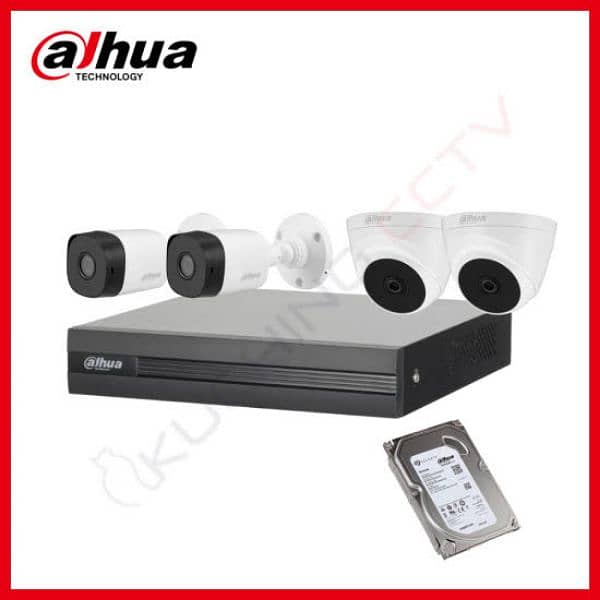 CCTV CAMERAS , HD DVR WITH 500GB HARD 1