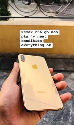 Iphone Xsmax non pta jv 256 gb Golden 10/10