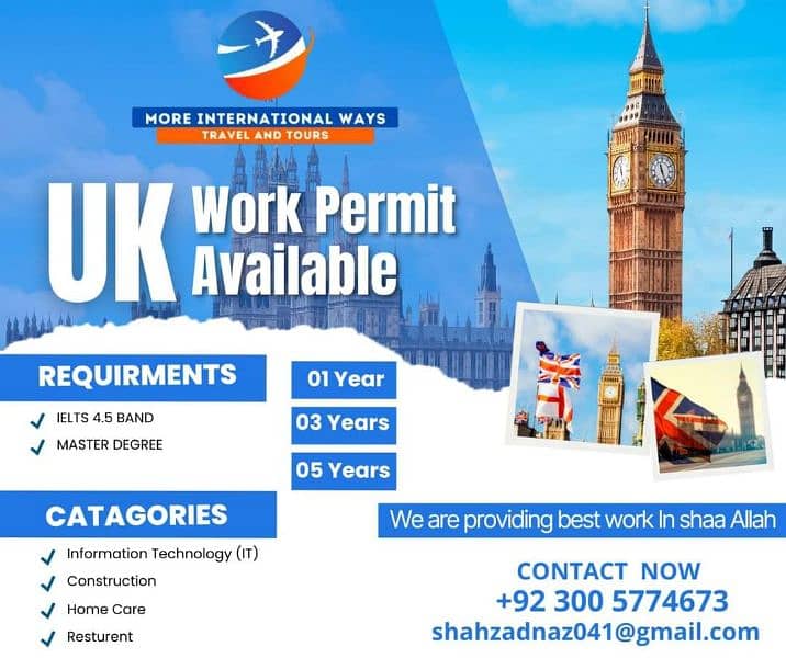 UK workparmt 3 year for Female 0