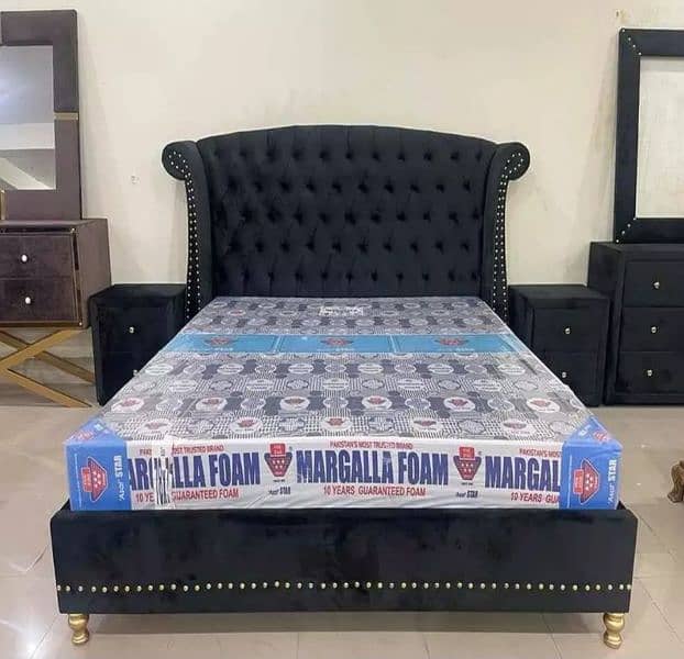 Bed set double bed king size bed 14