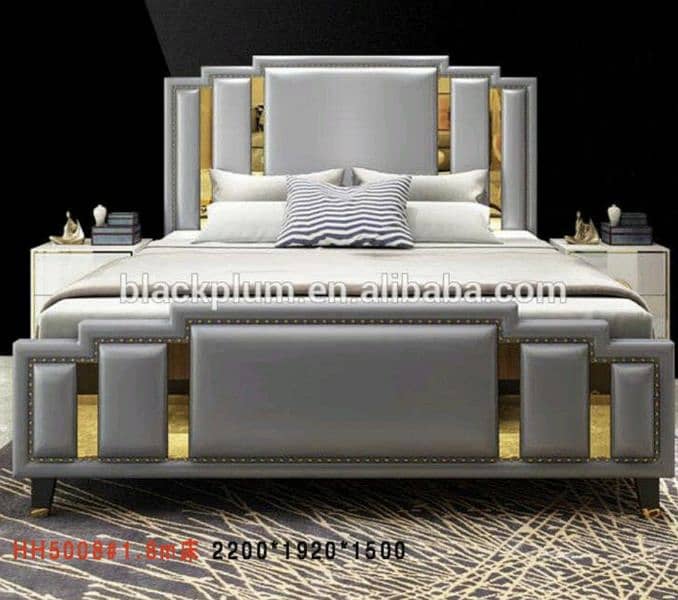 Bed set double bed king size bed 15