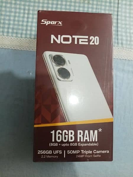 SPARX NOTE 20 (BOX PACK) 1