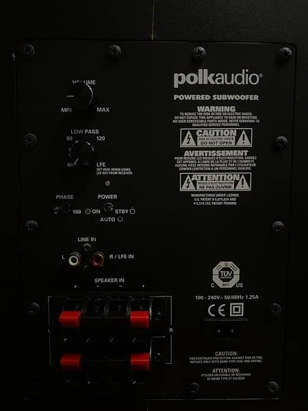 Polk Audio PSW110 Powered Subwoofer 10" Speaker 230 Watt 2