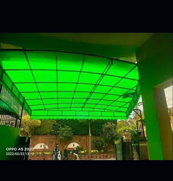 fiber shades / fiberglass shades / fiber glass shade / parking shade 2