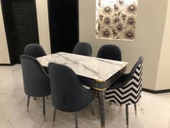 Dining table 6 chairs/dining