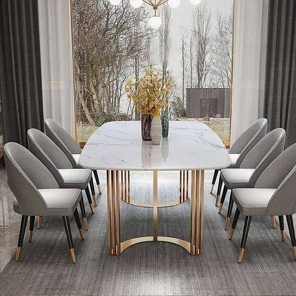 Dining table 6 chairs/dining 6