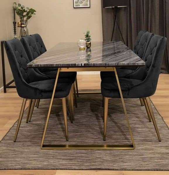 Dining table 6 chairs/dining 10