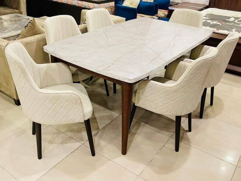 Dining table 6 chairs/dining 16
