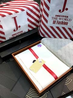 J. Junaid Jamshed | Gifting Box Packing | Cotton Fabric