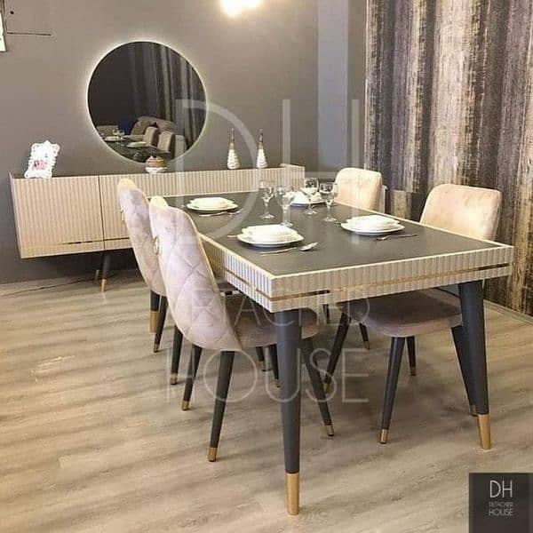 dining table/wooden dining table/dining for sale/6 seater /six seater 16