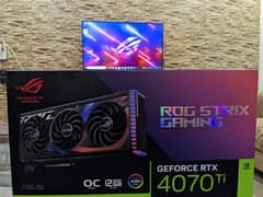 Rog strix Geforce RTX 4070ti OC 12GB