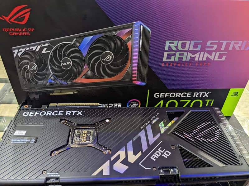 Rog strix Geforce RTX 4070ti OC 12GB 12