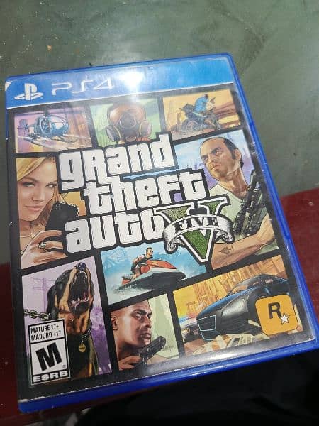 GTA-5 for PS4 CD in 10/10 Condition 0