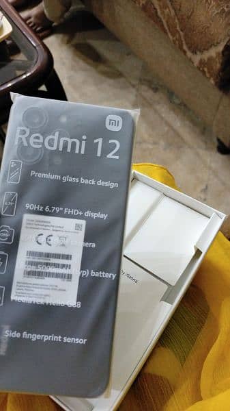 Xiaomi Redmi 12 8gb/128gb only box open 0