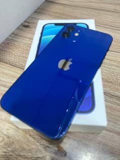 Iphone 12 (128gb) with box PTA approved