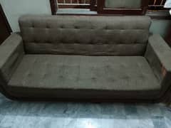 7 Seater sofa set with table condition is like new available for sale