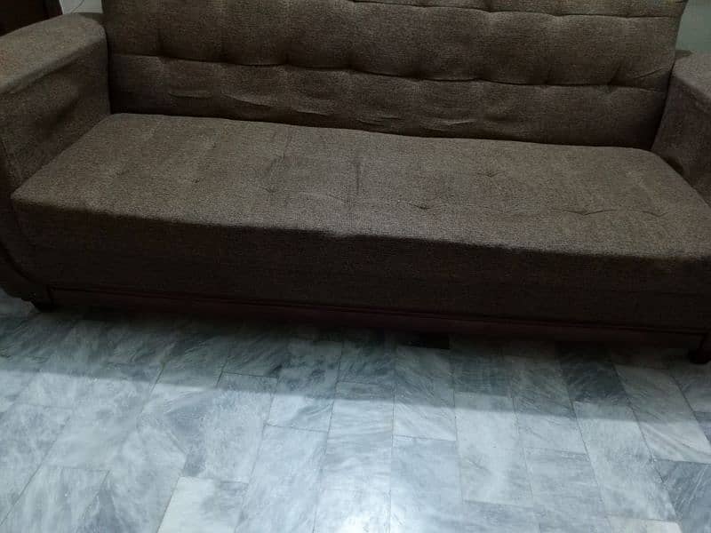 7 Seater sofa set with table condition is like new available for sale 3