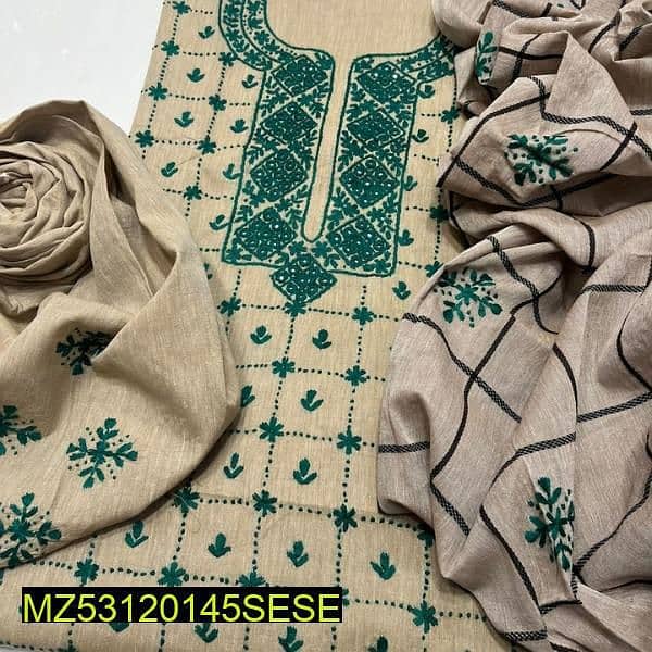 3pc #khaadi# lawn# embroided 0
