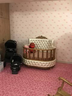 Slightly Used Designer baby cot is up for sale