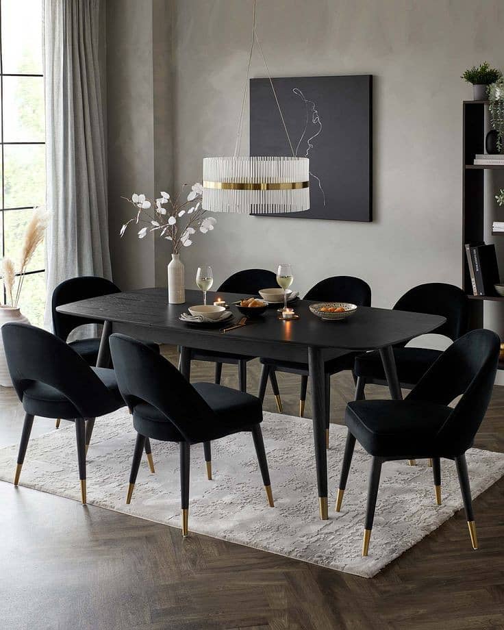 dining table/wooden dining table/dining for sale/6 seater /six seater 2