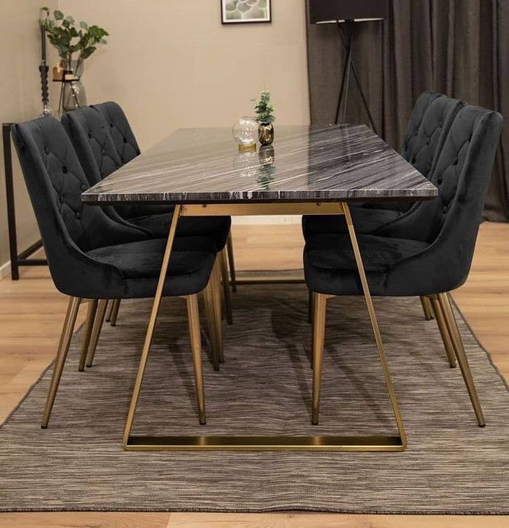 dining table/wooden dining table/dining for sale/6 seater /six seater 4