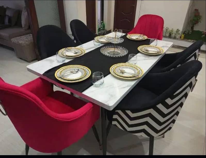 dining table/wooden dining table/dining for sale/6 seater /six seater 14
