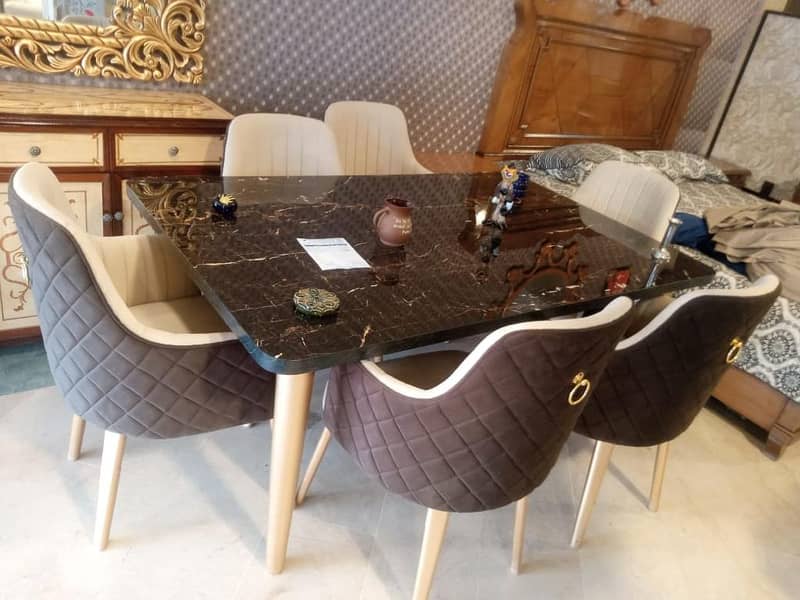 dining table/wooden dining table/dining for sale/6 seater /six seater 15