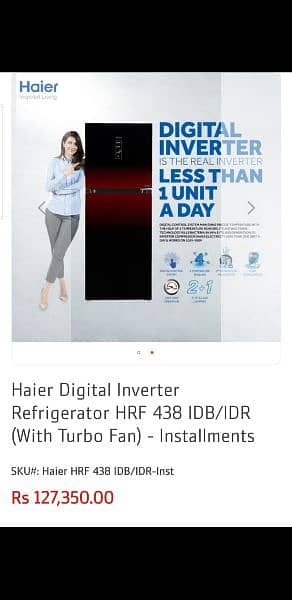 Haier Digital Inverter Refrigerator With Turbo Fan 1