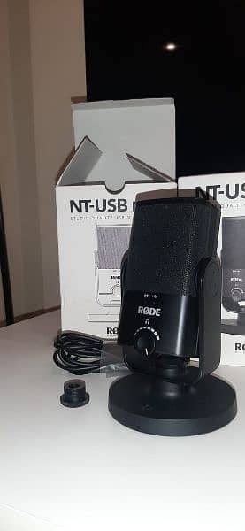 Rode Nt Usb Mini Mic With Complete Accesories And Warranty 2