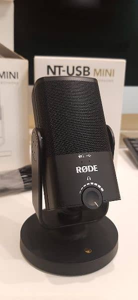 Rode Nt Usb Mini Mic With Complete Accesories And Warranty 4