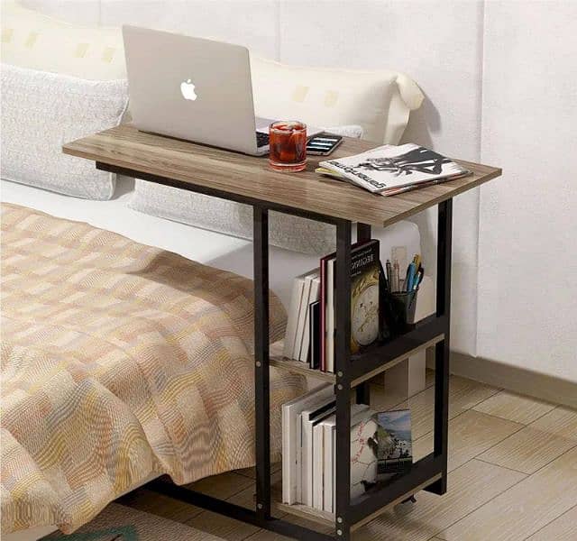Wooden PC/laptop Side Table For Sofa and bed 0