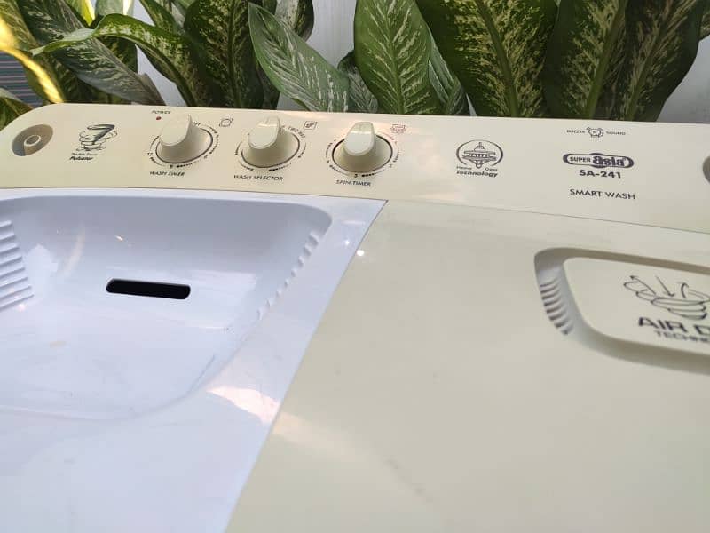 Twin Tub Super Asia (SA-241) Washing Machine Fresh Condition 1