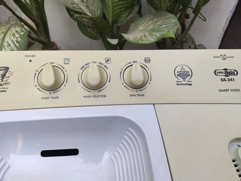 Twin Tub Super Asia (SA-241) Washing Machine Fresh Condition 6