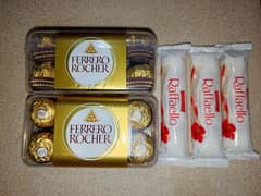 Ferrero Rocher Chocolate and Raffaello