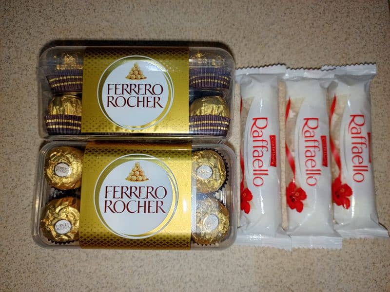 Ferrero Rocher Chocolate and Raffaello 0
