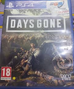 days gone ps4 game slightly used no scratchs or marks