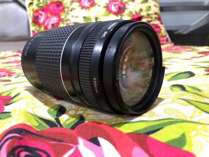 Canon 70-300 Zoom lens slighty used perfectly working 2
