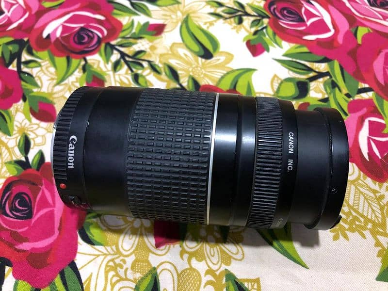 Canon 70-300 Zoom lens slighty used perfectly working 8