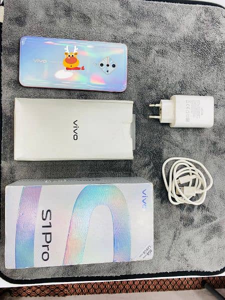 Vivo S1 Pro
8/128
With Complete box
Genuine Charger
10/10 condition 4