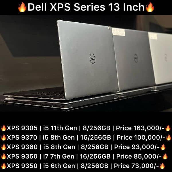 Dell XPS 13 Inch 9305 9370 9360 9350 Touch price in Pakistan 0