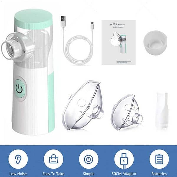 Portable Medical Silent Mesh Nebulizer 6